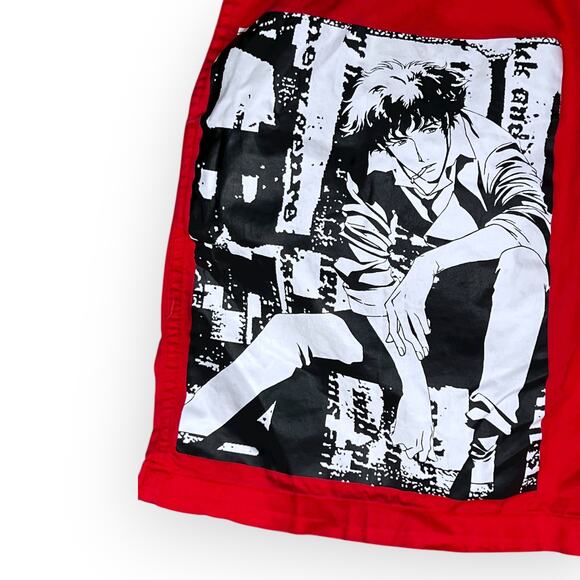 Men's Spike Speigel Cowboy Bepop Lined Athletic Shorts Funimation - Medium - Picture 3 of 6